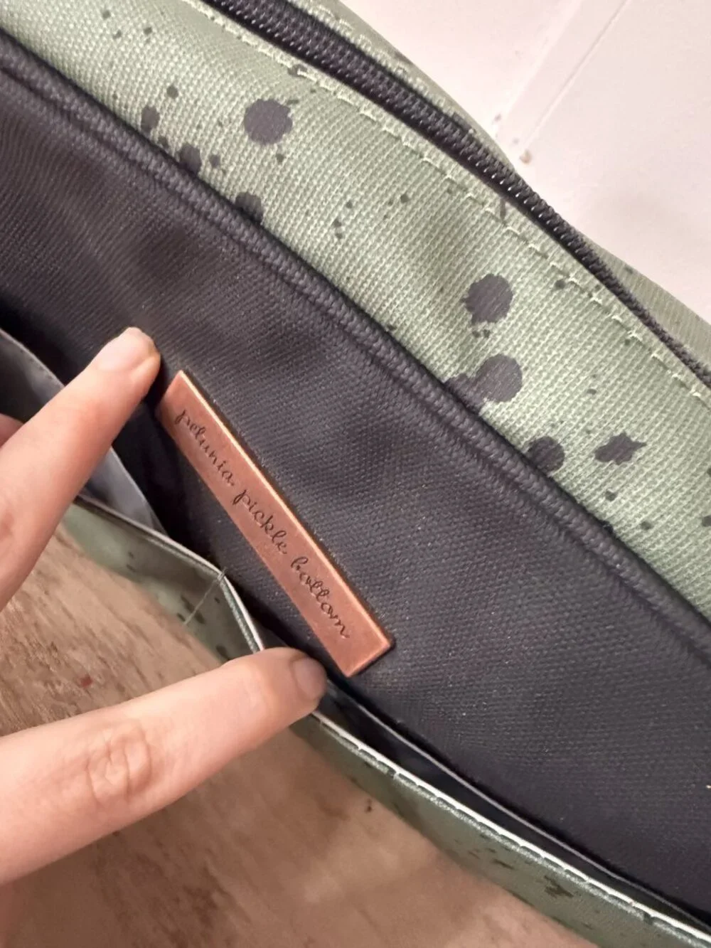 NWT Petunia Pickle Bottom Companion Clutch Olive 💚